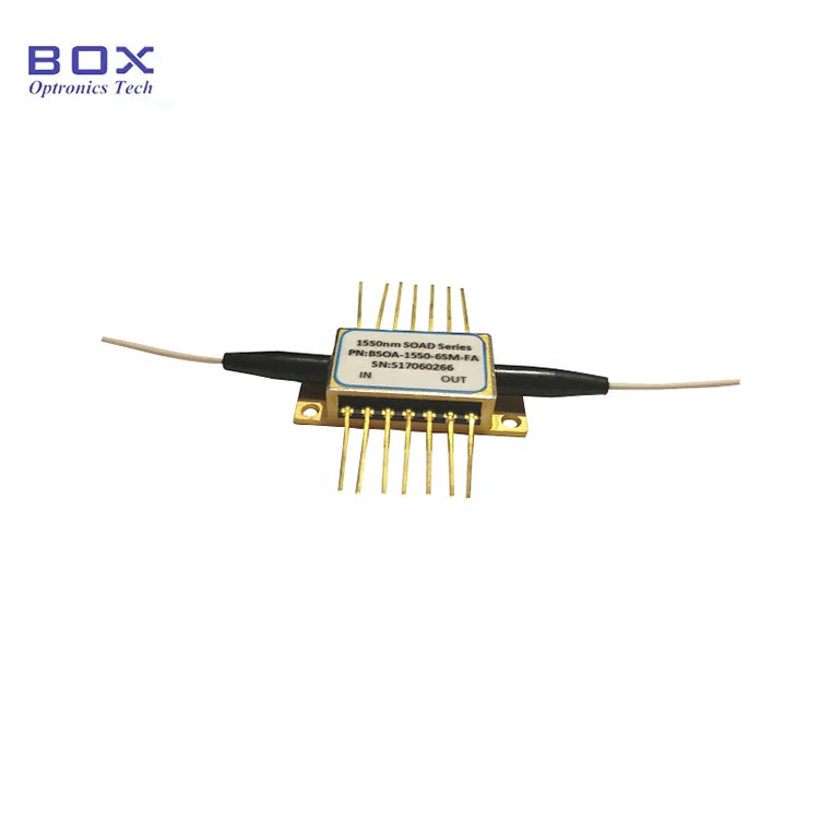 1550nm 25db SOA semikonduktor optik amplifier